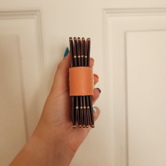 Coach Pink Butterfly Floral Nolita 19 and Card Holder - Picture 14 of 15